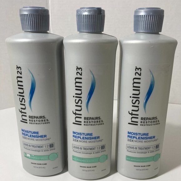Infusium 23 Moisture Replenisher Leave In Treatment 3 Bottles DISCONTINUED Step3 - Picture 1 of 13
